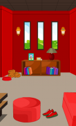 Escape Game-Red Living Room screenshot 2