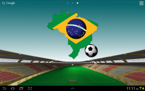 Brazil Football Wallpaper screenshot 0