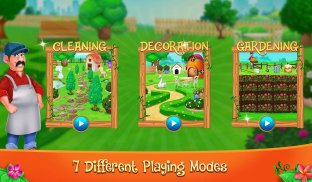Andy's Garden Decoration Landscape Cleaning Game screenshot 5
