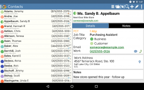 DejaOffice CRM with PC Sync - Android Outlook Sync screenshot 0