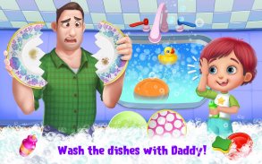 Daddy's Little Helper - Messy Home Fun Adventure screenshot 2