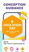 Calendario Menstrual - la ovulación y el embarazo screenshot 1