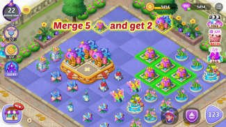 Merge Witches-Match Puzzles screenshot 2