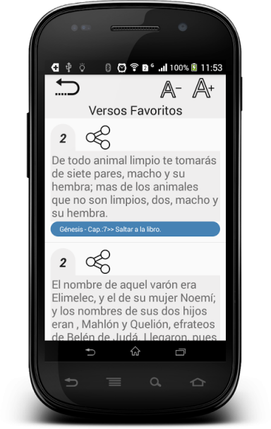 Holy Bible in Spanish - free  Download APK for Android 