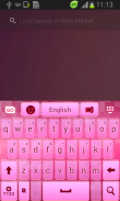 Mooie Roze Toetsenbord screenshot 2