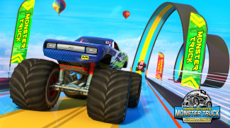 Monster Truck Mega Ramp Stunts Extreme Stunt Games screenshot 10