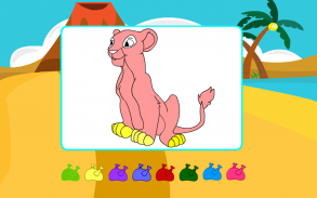 Coloring Proud Lion screenshot 3