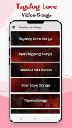 Tagalog Love Songs: OPM Love S screenshot 2