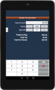 Simple Split & Tip Calculator screenshot 4