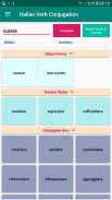 Italian Verb Conjugation -Conjugator - Translation screenshot 7