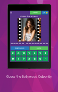Bollywood Quiz - Guess Bollywood Actress and Actor screenshot 11