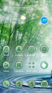 Vert forêt Libère thème-APUS Launcher thème screenshot 0