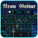 Neon Rock Guitar Keyboard