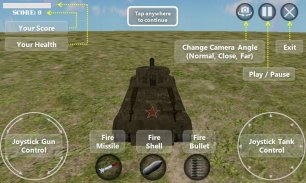 Batalha de Tanques: Guerra 3D screenshot 9