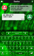 Neon Green GO Keyboard screenshot 0
