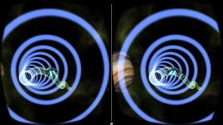 VR Wormhole - Google Cardboard Space Game screenshot 2