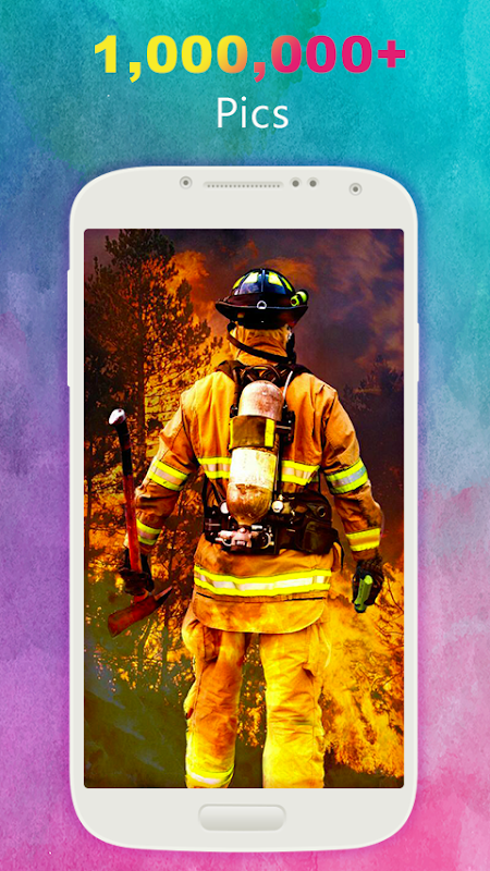 Fire Fighting iPhone Wallpaper