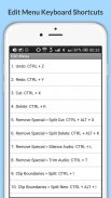 Free Audacity Shortcuts screenshot 6