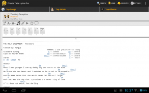 Chords Tabs Lyrics Light screenshot 2