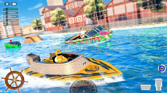 Jet Ski Boat Racing Water Game screenshot 0