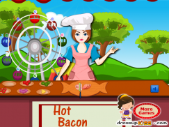 Bacon pizza caliente screenshot 2