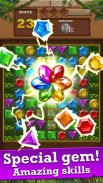 Jungle Gem Blast: Match 3 Jewel Crush Puzzles screenshot 4