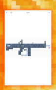 How to draw pixel weapons screenshot 4