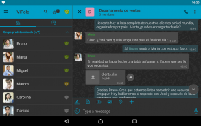 VIPole Secure Messenger screenshot 2