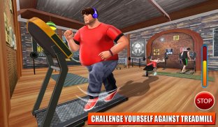 Game Kebugaran Gym Anak Gendut screenshot 2