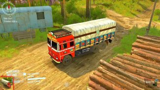 Heavy Indian Truck Driving Sim screenshot 1