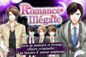 Otome games(jeux) en français - Romance Illégale screenshot 0