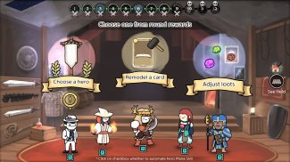 3 Minute Heroes: Card Defense screenshot 0