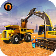 Heavy Construction Crane Driver: Excavator Games screenshot 2