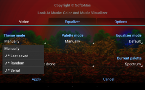 Cor e Música Visualizer screenshot 13