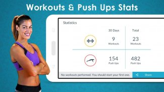 Nose Push Ups Chest Workout: Strength Exercises screenshot 0