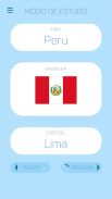 Bandeiras - Países - Capitais screenshot 2