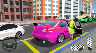 City Taxi Games-Taxi Car Games screenshot 1