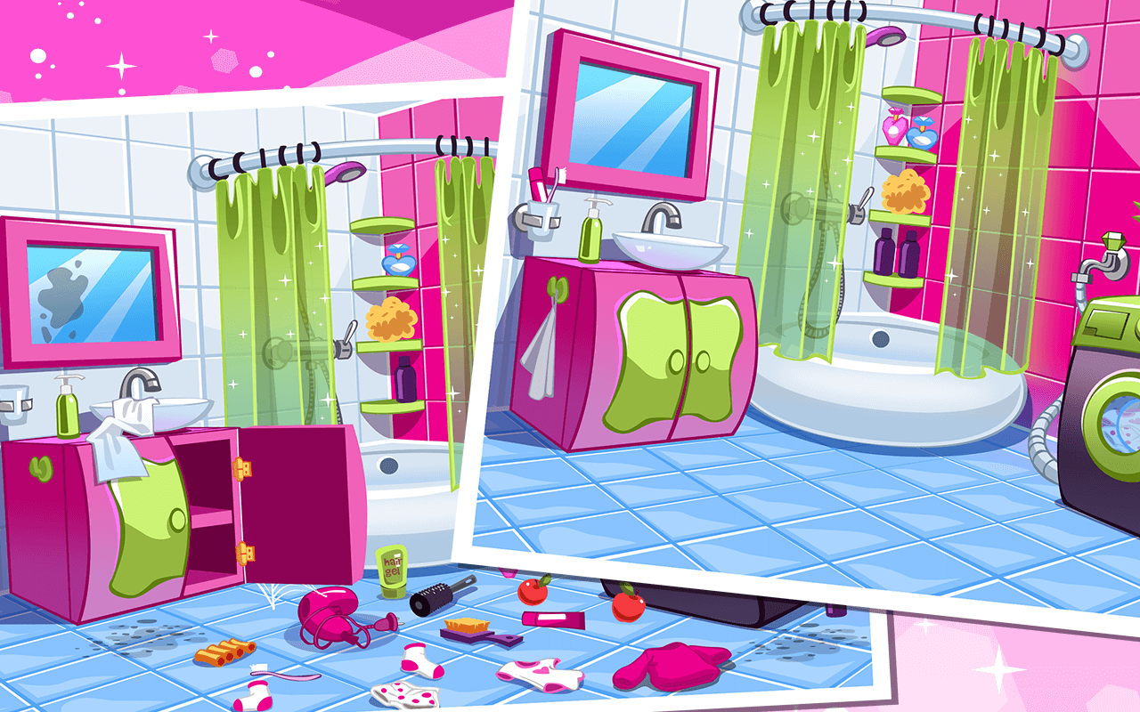 Jogo Fashion Doll House Cleaning