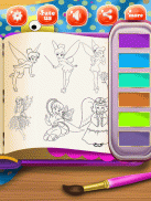 Fairy Princess Coloring Pages screenshot 0