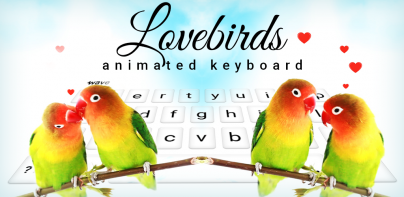 Lovebirds Keyboard + Wallpaper