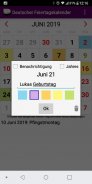 Deutsch Kalender 2020 mit Regionale Feiertage screenshot 1