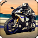 Moto Bike Racing Super Hero Motorcycle Racing Game Icon