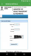 Vahan RTO - Vehicle Information screenshot 0
