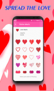 Heart Love Stickers 2019 - WAstickersApps screenshot 0