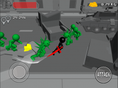 Stickman Killing Zombie 3D screenshot 9
