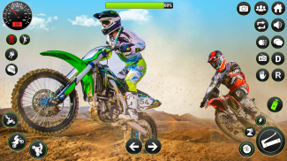 🏁 试用极限越野车赛车游戏：疯狂自行车赛 Trial Xtreme Dirt Bike Game screenshot 1