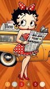 Betty Boop Vintage Malvorlagen screenshot 3