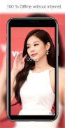 +400 Best BlackPink Jennie Wallpaper Offline 2020♡ screenshot 3