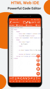 HTML Editor & HTML Viewer screenshot 1