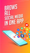 All social media apps, Social Network in one app screenshot 0